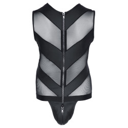 Svenjoyment Body Jock PLAYSUIT MEN Noir